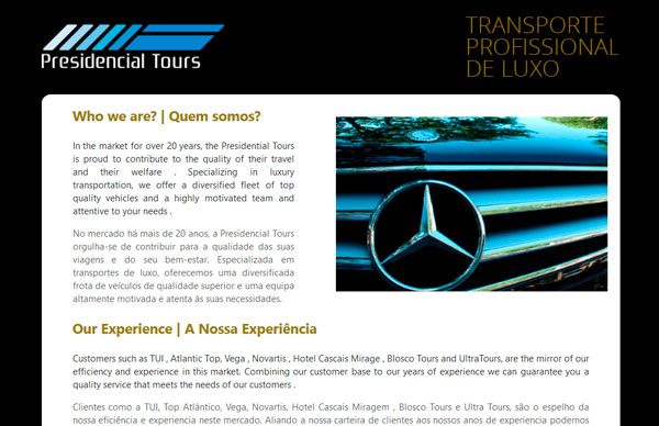 Presidencial Tours - Newsletter 3